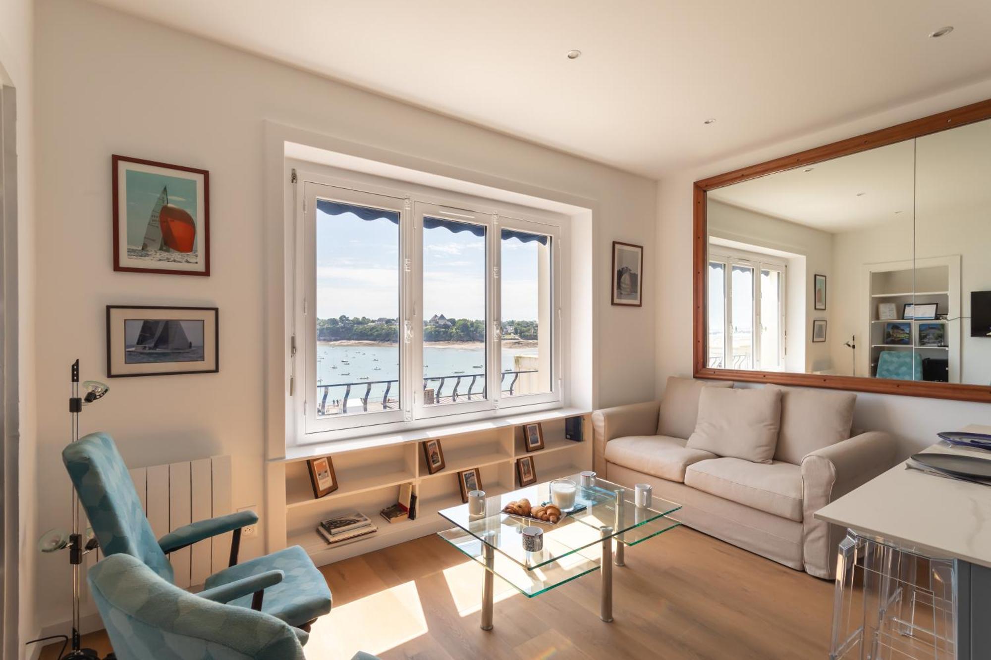 Le Beauvoir 1 - Appt Vue Mer Дінар Екстер'єр фото